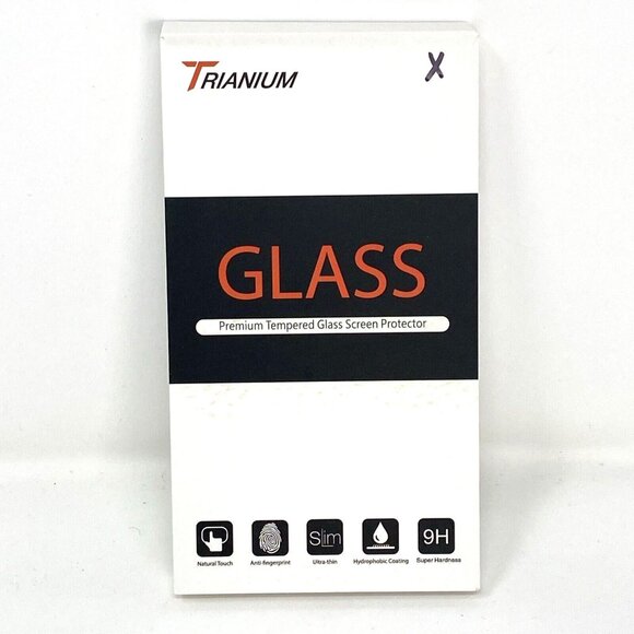 Trianium Glass Premium Tempered Glass Screen Protector iPhone X/XS Max 2 Pack - Picture 1 of 11